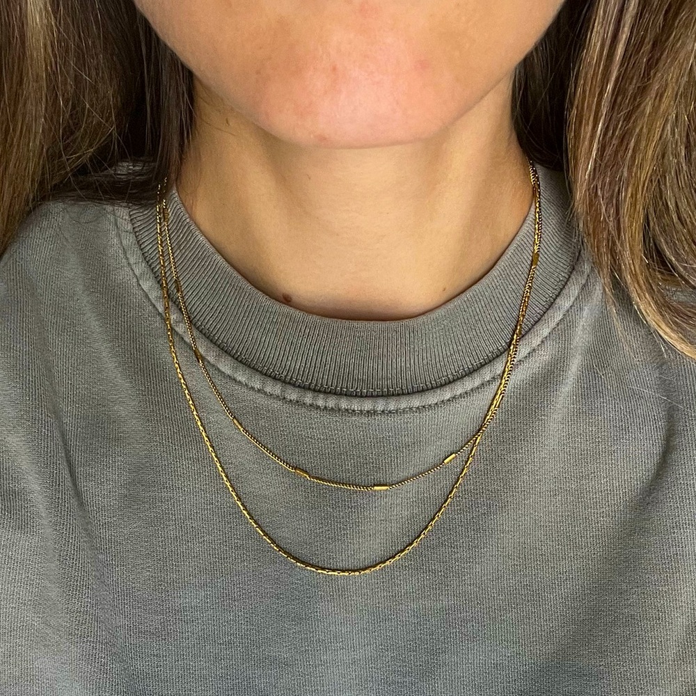 Jenny Bird Gold Layered Necklace